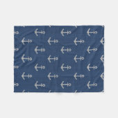 ニットの海錨 フリースブランケット (正面(横))