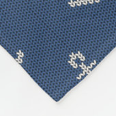 ニットの海錨 フリースブランケット (角)