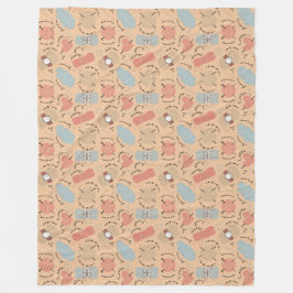 ニットの生活 フリースブランケット