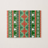 ニットの醜いクリスマスセーター ジグソーパズル (横)