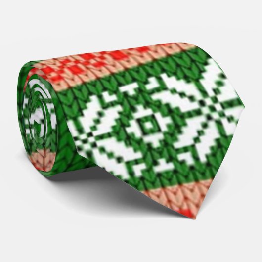 ニットの醜いクリスマスセーター ネクタイ (ロール)