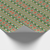 ニットの醜いクリスマスセーター ラッピングペーパー (角)