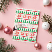 ニットの醜いセータークリスマスパーティの招待状 招待状