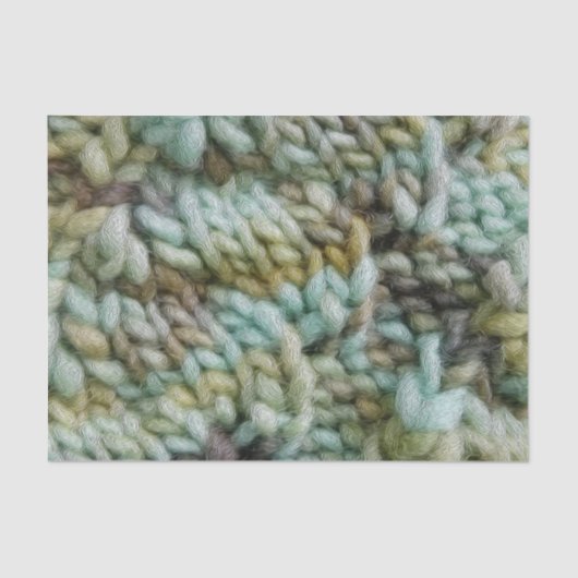 ニットのMalabrigoヤーンは質を制作します 薄葉紙 (正面)