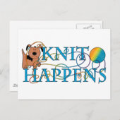 ニットは起こる ポストカード (正面/裏面)