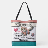 ニットウィット – シーバック – LARGE Tote Bag トートバッグ (裏面)