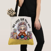 ニットウィット – シーバック – LARGE Tote Bag トートバッグ (クローズアップ)