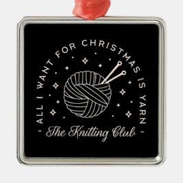 ニットクラブ編み物の休日おもしろい糸 メタルオーナメント