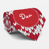 ニットクリスマスモノグラム ネクタイ (ロール)