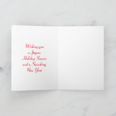 ニットクリスマス シーズンカード (内部)