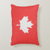 ニットスタイルメープルリーフ編み物モチーフ アクセントクッション (正面(垂直))