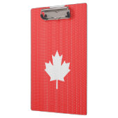 ニットスタイルメープルリーフ編み物モチーフ クリップボード (左)