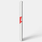 ニットスタイルメープルリーフ編み物モチーフ SAMSUNG GALAXYケース (裏面横)