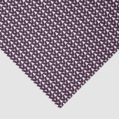 ニットステッチ糸テクスチャクラフツ紫 薄葉紙 (詳細)