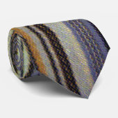 ニットストライプデザインタイ ネクタイ (ロール)