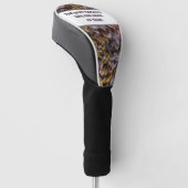 ニットタークロチェットクレフティカラフルラブヤーン ゴルフヘッドカバー (アングル)