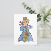 ニットチェロ ポストカード (スタンド正面)