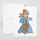 ニットチェロ ポストカード (正面/裏面)