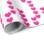 ニットハート。 ラッピングペーパー (ロールコーナー)