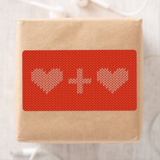 ニットハート ラベル (インサイチュ)