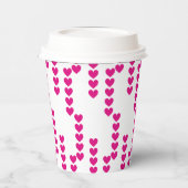 ニットハート。 紙コップ (左)