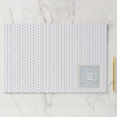 ニットパターンモダンプロフェッショナルロゴ ペーパーパッド (インサイチュ)