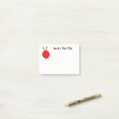 ニットパーソナライズされたギフト ポストイット (デスク上)