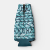 ニットパーソナライズされたクリスマス ボトルクーラー (裏面)