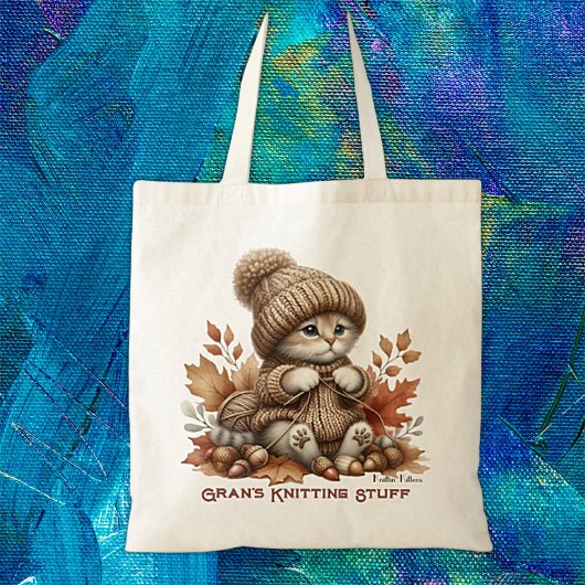 ニットパーソナライズされたンキッチンバジェットトートバッグ トートバッグ