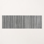 ニットフェイクグレイのヨガマット ヨガマット (正面(横))