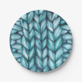 ニットブルーホリデイズ ペーパープレート (正面)