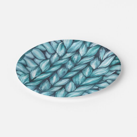 ニットブルーホリデイズ ペーパープレート (アングル)