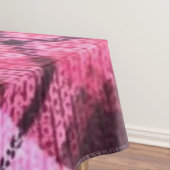 ニットプレイドタータンチェックチェックピンクホワイトワインパターン テーブルクロス (インサイチュ)
