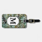 ニットマラブリゴヤーン/クラフツモノグラム ラゲッジタグ (正面横)