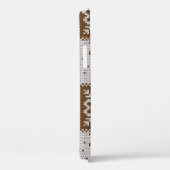 ニット冬用ヴィンテージの継ぎ目無し装飾模様 Case-Mate iPhoneケース (裏面 / 右)