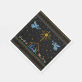 ニット出生 – 醜いクリスマスセータースタイル スタンダードランチョンナプキン (角)