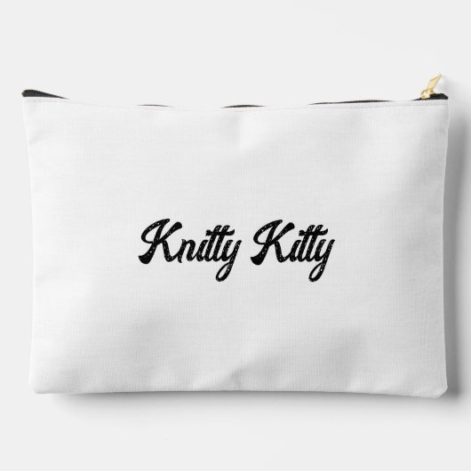 ニット子猫アクセサリーポーチ アクセサリーポーチ (裏面)