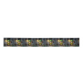 ニット帽とセーターを着たマンキン サテンリボン (正面)