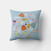 ニット帽とミッテンス冬セット クッション (裏面)