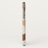 ニット帽に包まれたシロクマ Case-Mate iPhoneケース (裏面/左)