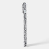 ニット模様テクスチャ iPhoneケース (左側面)