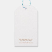 ニット編み物糸ギフトラベル ギフトタグ (裏面)