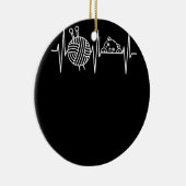 ニット編み編みニットギフト編み羊ニット セラミックオーナメント (右)