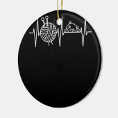 ニット編み編みニットギフト編み羊ニット セラミックオーナメント (左)