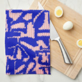 ニット芸術品を気取ったデザインキッチンタオル キッチンタオル (四つ折り)