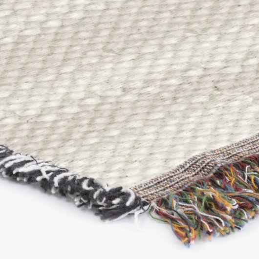 ニット芸術品を気取ったプリント毛布 スローブランケット (コーナー)