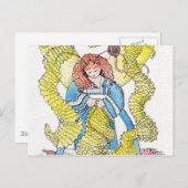 ニット ポストカード (正面/裏面)