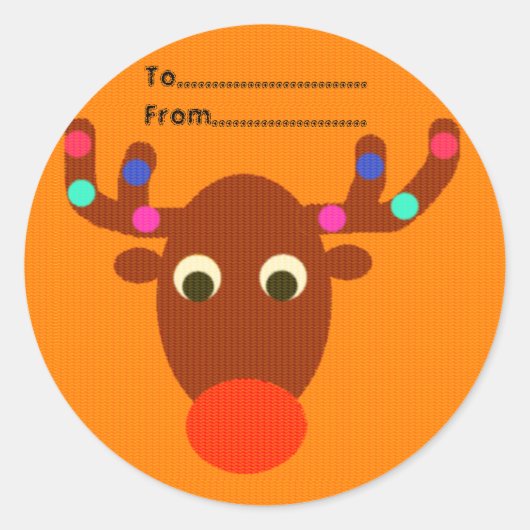 ニット ラウンドシール (正面)