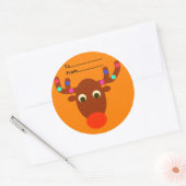 ニット ラウンドシール (封筒)