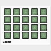 ニットPURL SAGEスモールスクエアステッカーII スクエアシール (シート)